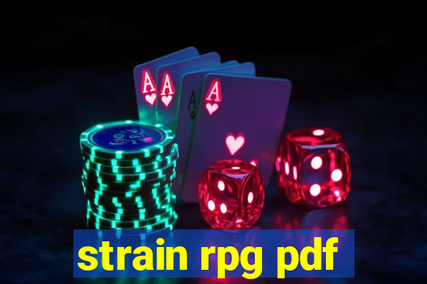 strain rpg pdf